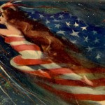 vintage patriotic postcard