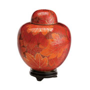 Legends of the Fall Cloisonne Urn Legends of the Fall Cloisonne Urn