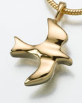 dove urn necklace Dove cremation urn necklace