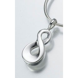 infinity urn necklace