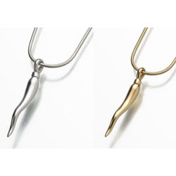 urn necklace Italian Horn Urn Jewelry