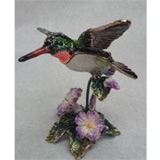 Jeweled Hummingbird Mini Urn Jeweled Hummingbird Mini Urn