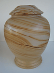 Teak Wood marble urn teakwood marble urn