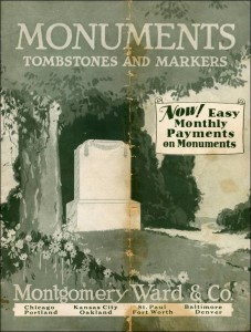 Montgomery Wards Tombstones