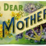 Dear Mother Vintage Postcard