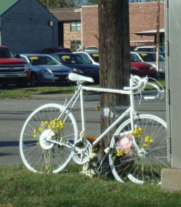 Ghost Bike Springfield Missouri