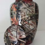 camo hunting cremation urn for ashes