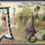 Vintage Memorial Day postcard