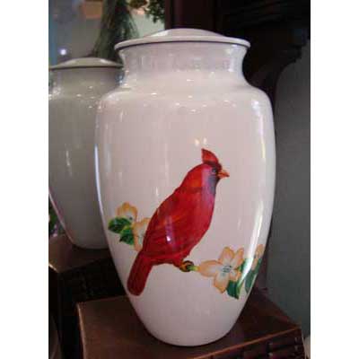 Cardinal Cremation Urn