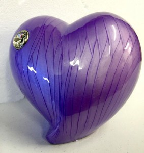 purple heart urn for adult