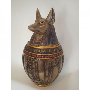egyptian pet urn