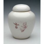 hummingbird urn for two sets of ashes