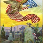vintage memorial day postcard