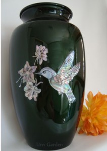 hummingbird cremation urn for ashes