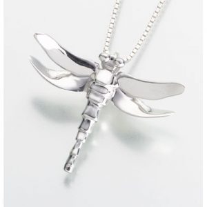 dragonfly cremation jewelry pendant