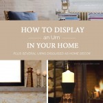 how to display an urn at home