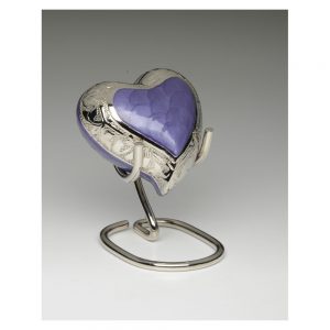 purple heart cremation urn for ashes