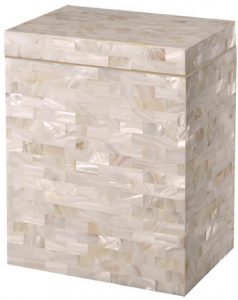 mother of pearl cremation box