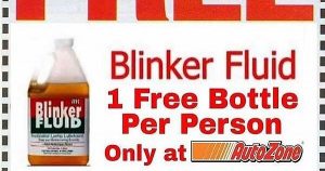 blinker fluid coupon
