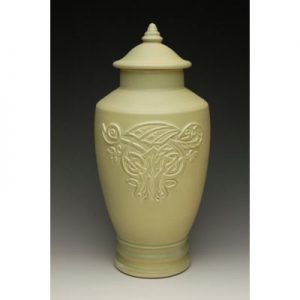 celtic dragon cremation urn for ashes