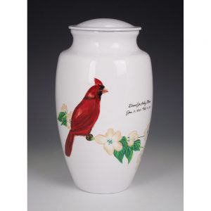 cardinal cremation urn for ashes