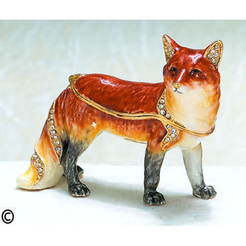 Fox mini cremation urn for ashes