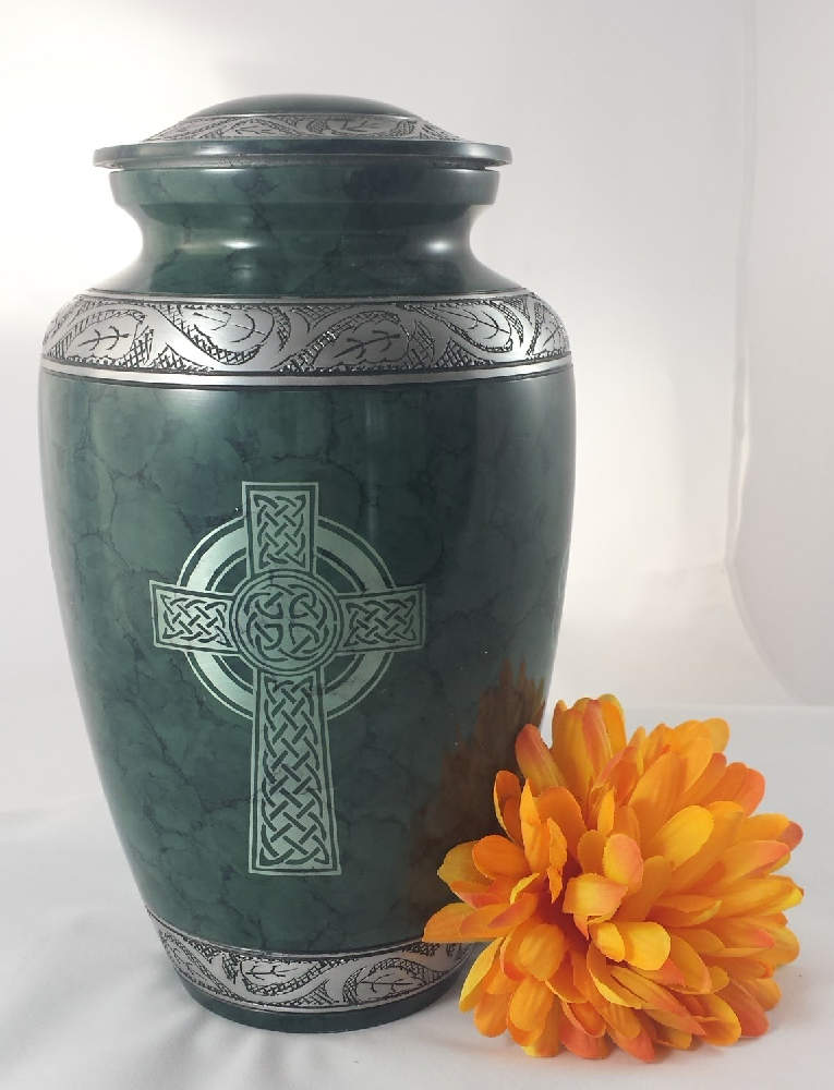 celtic cross cremation urns for ashes