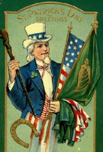 vintage st patricks day postcard