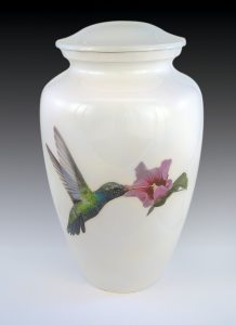 hummingbird urn cremation urn for ashes