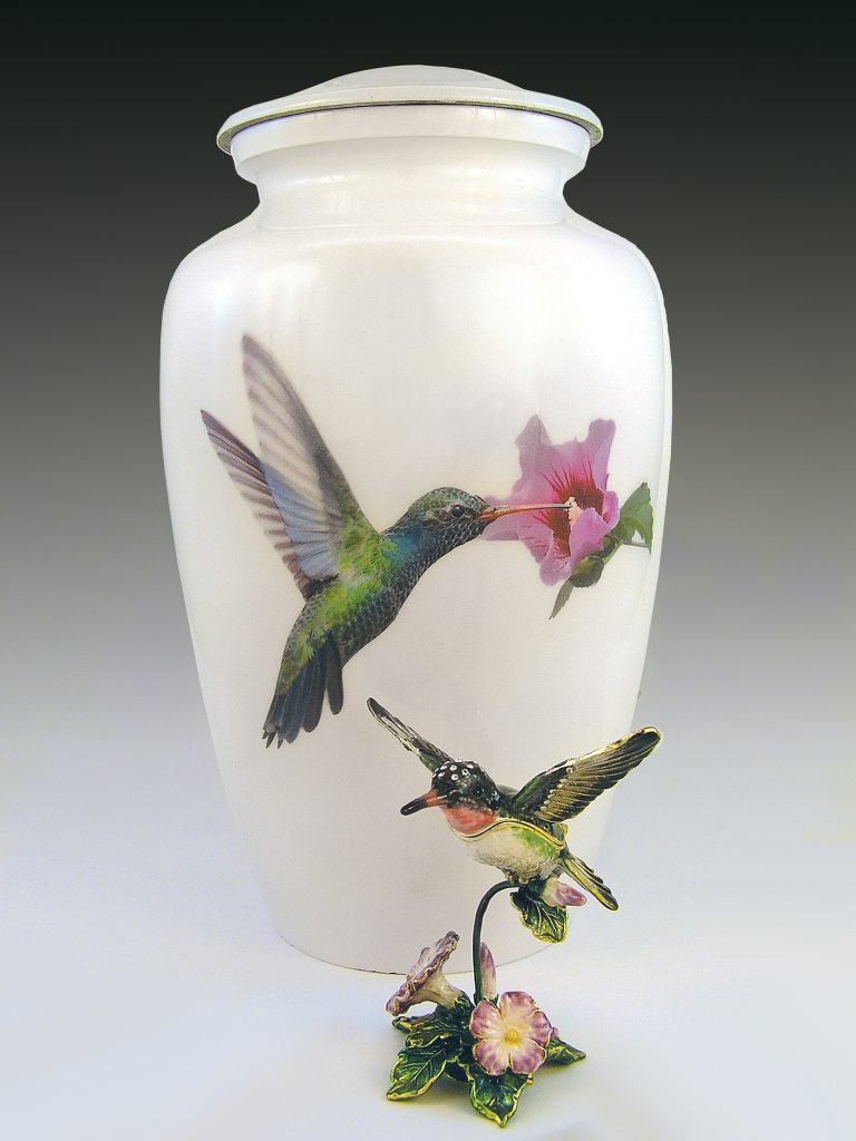 hummingbird urns for ashes