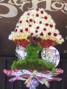 Mushroom Floral Arrangement Gregg Allman Funeral