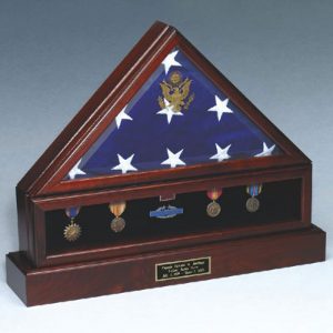 flag medal case