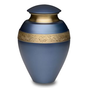 Endless Blue Urn for Ashes