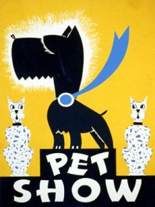 vintage pet show ad