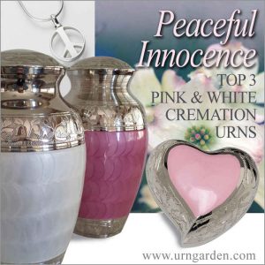 pink cremation urns for ashes