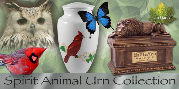 spirit animal cremation urns for ashes