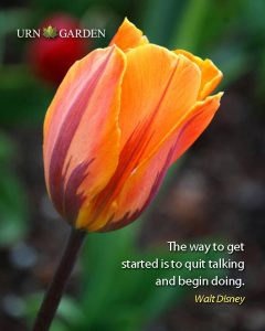 Get started inspirational quote