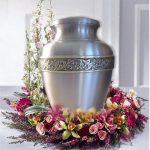 cremation urn wreath