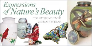 Bird & Butterfly Cremation Urns for ashes