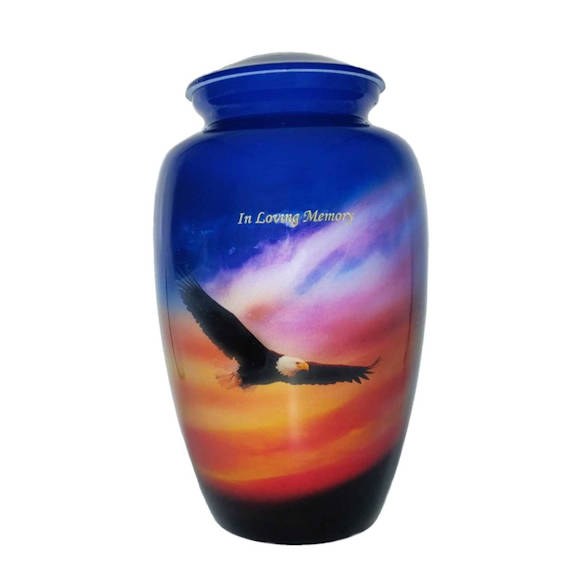 eagle cremation urn for human ashes
