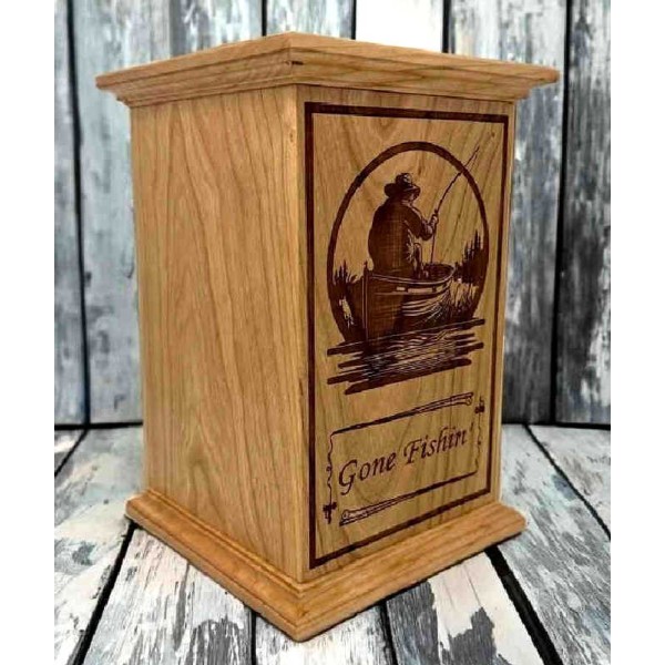 fishing cremation urn for ashes fishing cremation urn
