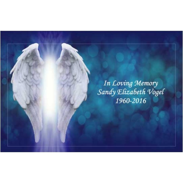 White Angel Wings Cremation Urn Box for ashes White Angel Wings Cremation Urn Box