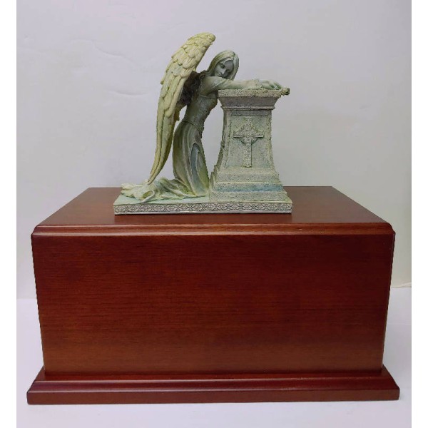 Discount Grieving Angel Cremation Urn -Imperfect
