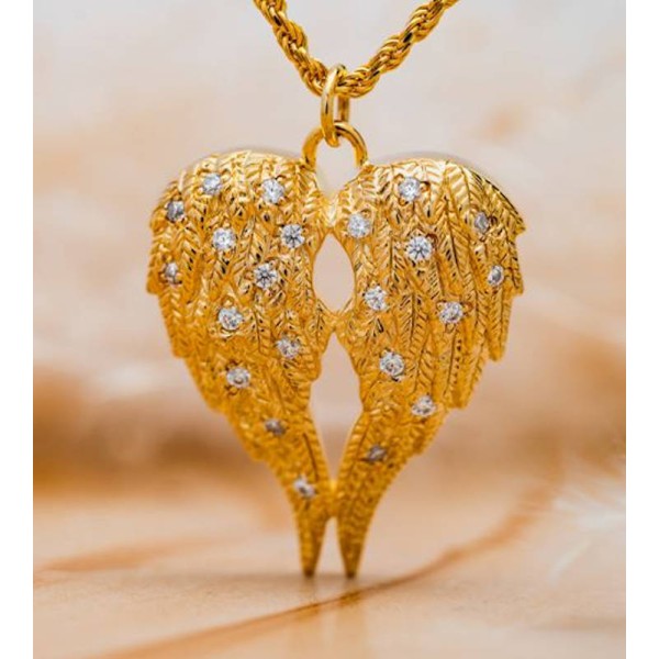 Fancy Heart™ Ash Pendant with Chain