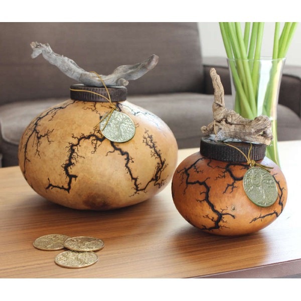 Biodegradable Gourd Adult Urn Made in USA Biodegradable Gourd Urn Made in USA