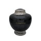 Adult Size Black Cremation Urn for Ashes