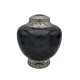 Adult Size Black Cremation Urn for Ashes