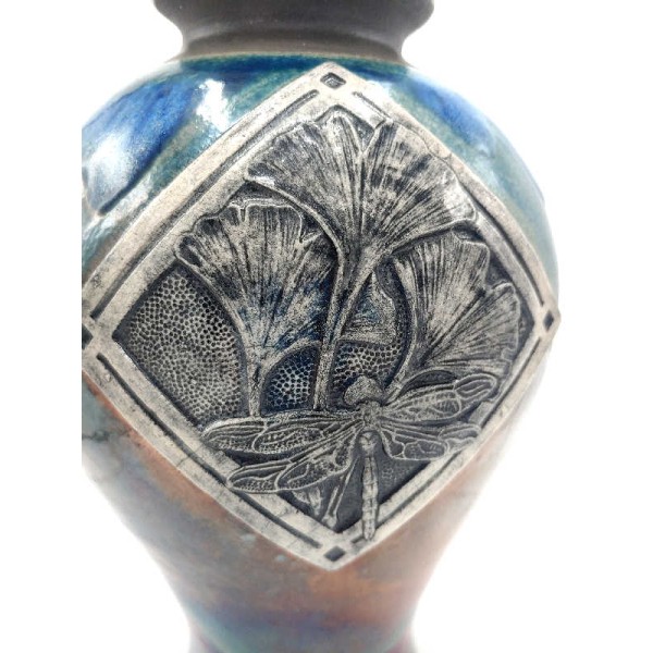 dragonfly raku pottery urn for ashes dragonfly raku pottery urn for ashes