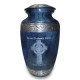 Gray or Blue Celtic Cross Cremation Urn - Adult Size Gray Celtic Cross Cremation Urn - Adult Size