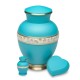 Nevada Blue Mother of Pearl Adult Urn for Ashes